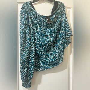 Avenues Eva One Shoulder Top Women’s 30-32 plus